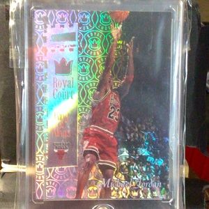 Michael Jordan Royal Court King of Kings insert card